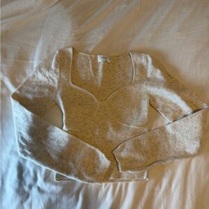 Wilfred Light Beige Long Sleeve Top